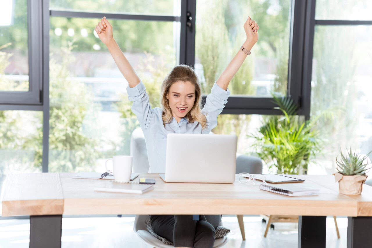 vrouw heeft een passende coach gevonden